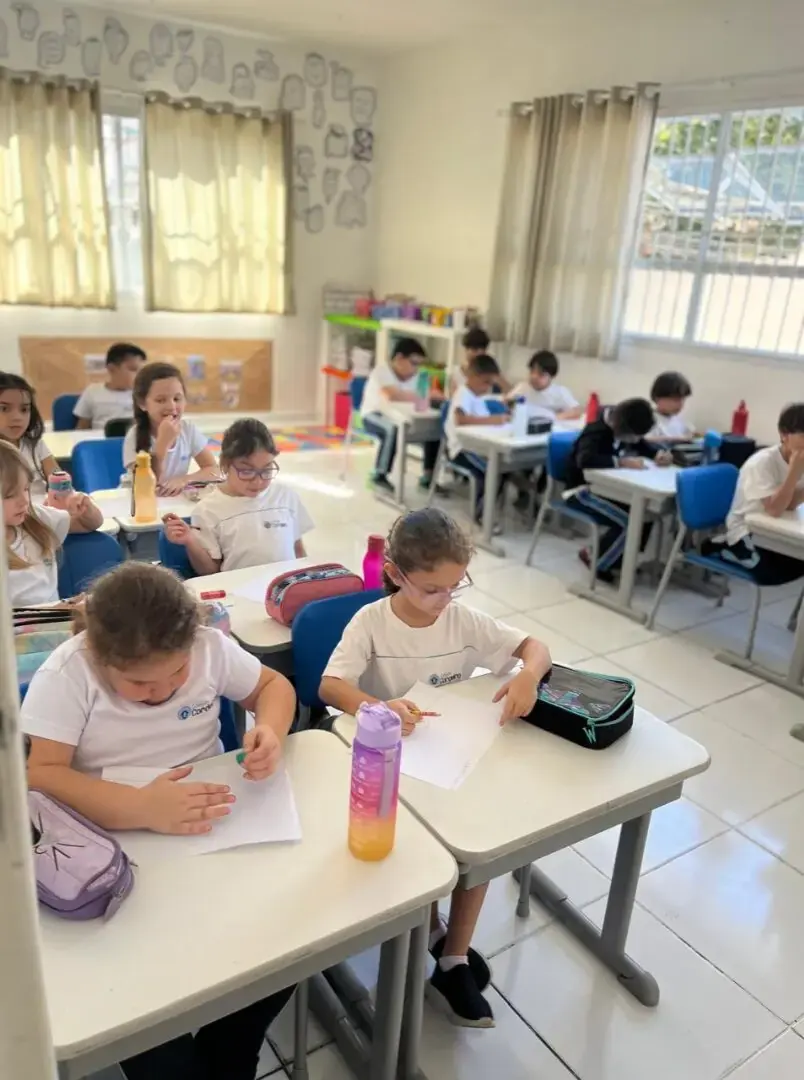 Sala de aula do Colégio Cordeiro