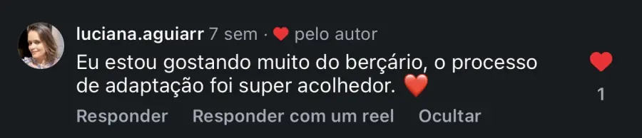 Depoimento de família do Colégio Cordeiro