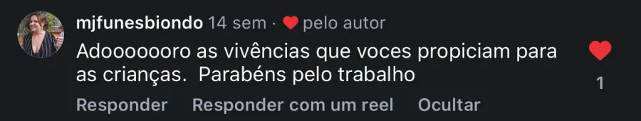 Depoimento de família do Colégio Cordeiro