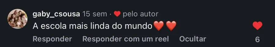 Depoimento de família do Colégio Cordeiro